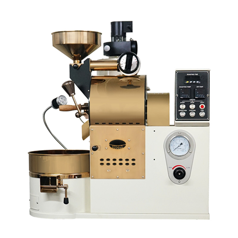 必德利1KG燃气咖啡豆烘焙机 小型咖啡烘焙机 烘豆机商用